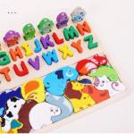 Puzzle magnétique 4 en 1 en Bois avec Chiffres et Animaux - Jeu de Pêche et d'Apprentissage – Image 6