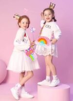 Pop Purse Pack Toy, Unicorn Rainbow Shoulder Crossbody Small Mini Little Keychain, – Image 14