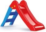 Toboggan pour enfant DOLU, pente pliable, échelle à 2 marches, plastique durable – Image 3
