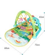 Tapis Piano Fitness Nature éveil musical 3en1 – Huanger – Image 4