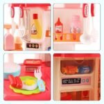 Set de Cuisine ‘Mon Petit Chef’ avec 34 Accessoires, Plaque de Cuisson à Induction, Eau, Lumière et Son – Image 6