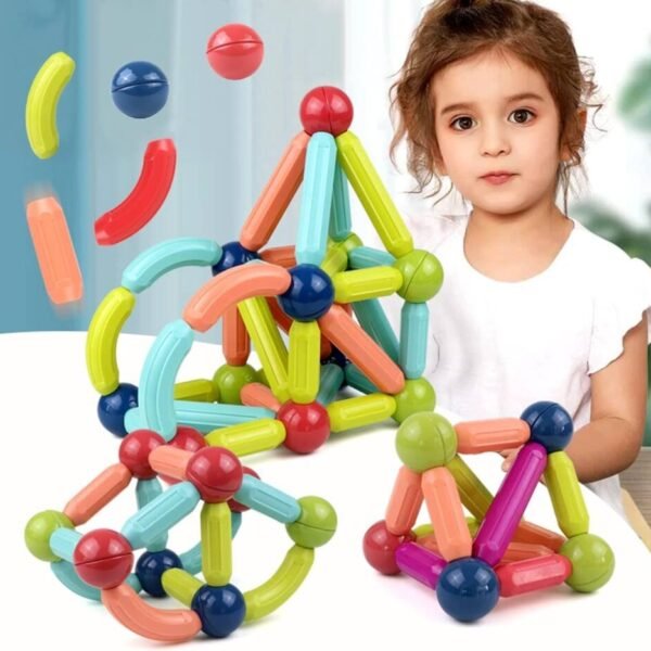 Blocs de construction magnétiques Pour les enfants 42 PCS