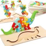 Jouets Montessori en bois 5 en 1, jouets éducatifs pour les tout-petits – Image 9