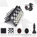 Jeux des échecs Chess Set & Checker Magnétique blanc – Image 7