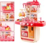 Set de Cuisine ‘Mon Petit Chef’ avec 34 Accessoires, Plaque de Cuisson à Induction, Eau, Lumière et Son – Image 7