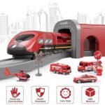 Train à grande vitesse, ensemble de jouets – Image 3