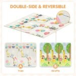 Tapis de jeu double face pour bébé - 200 x180 cm – Image 6
