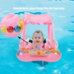 Bouée, Flotteur De Natation Gonflable Avec Pare Soleil Pour Bébés en enfants