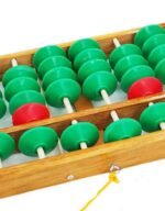 Abacus de grande taille pour enseignant, 13 colonnes, outil chinois, calculatrice de maths – Image 2