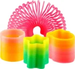 5 ressorts hélicoïdaux anti-stress arc-en-ciel magiques – Image 4