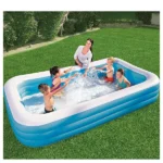 Grande Piscine Familiale Rectangulaire 305 x 183 x 56 cm + Gonfleur Manuel Offert ! ☀️👨👩👧👦 – Image 2