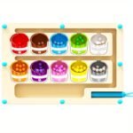 Labyrinthe de Perles en Bois Magnétique - Améliore la Coordination Œil-Main & les Compétences Mathématiques – Image 6