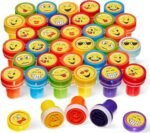 12 Tampons Enfants, Multicolore SMILEYS Coffret tampon – Image 7
