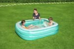 Piscine Gonflable Familiale BESTWAY Translucide – 200 x 146 x 48 cm – Confort et Fraîcheur pour l’Été – Image 6