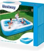 Grande Piscine Familiale Rectangulaire 305 x 183 x 56 cm + Gonfleur Manuel Offert ! ☀️👨👩👧👦 – Image 3