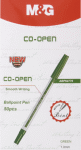 M&G Stylo à bille 1.0mm CO-PEN vert