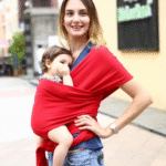 ECHARPE DE PORTAGE ROUGE AF-133E