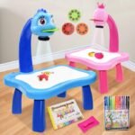 Projecteur à LED pour Enfant avec Table de Dessin Artistique