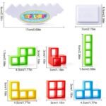 Jeu d'équilibre pour enfants et adultes, jouets empilables, jeu de société, famille parfaite – Image 5