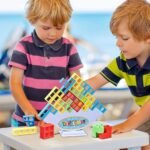 Jeu d'équilibre pour enfants et adultes, jouets empilables, jeu de société, famille parfaite – Image 6