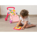 Trotteur pour Bébé, Trotteur Multifonctions interactif pour apprendre à marcher ROSE – Image 4