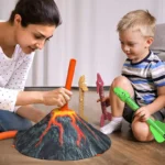 Dinosaur Air Cannon Blasters Rocket Launcher Set pour enfants, jouets d'extérieur pour garçons et filles – Image 2