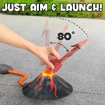 Dinosaur Air Cannon Blasters Rocket Launcher Set pour enfants, jouets d'extérieur pour garçons et filles – Image 3