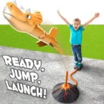 Dinosaur Air Cannon Blasters Rocket Launcher Set pour enfants, jouets d'extérieur pour garçons et filles – Image 4