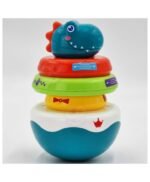 jouet sensoriel puzzle pyramide dinosaure pour bébés – Image 3