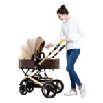 Poussette 3 en 1 Pour Bébé, Pliante et Légère - BELECOO – Image 3