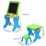 2 EN 1Ensemble de bureau et chaise pour enfants – Image 8