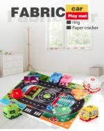 Voitures en tissu avec tapis doux au toucher pour Bebe, 6 pièces – Image 5