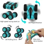 Voiture télécommandée à Double face pour enfants, 2.4G, 4x4 – Image 4