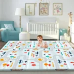 Découvrez le Tapis bébé double face - Le choix idéal pour un espace sûr et stimulant ! – Image 10