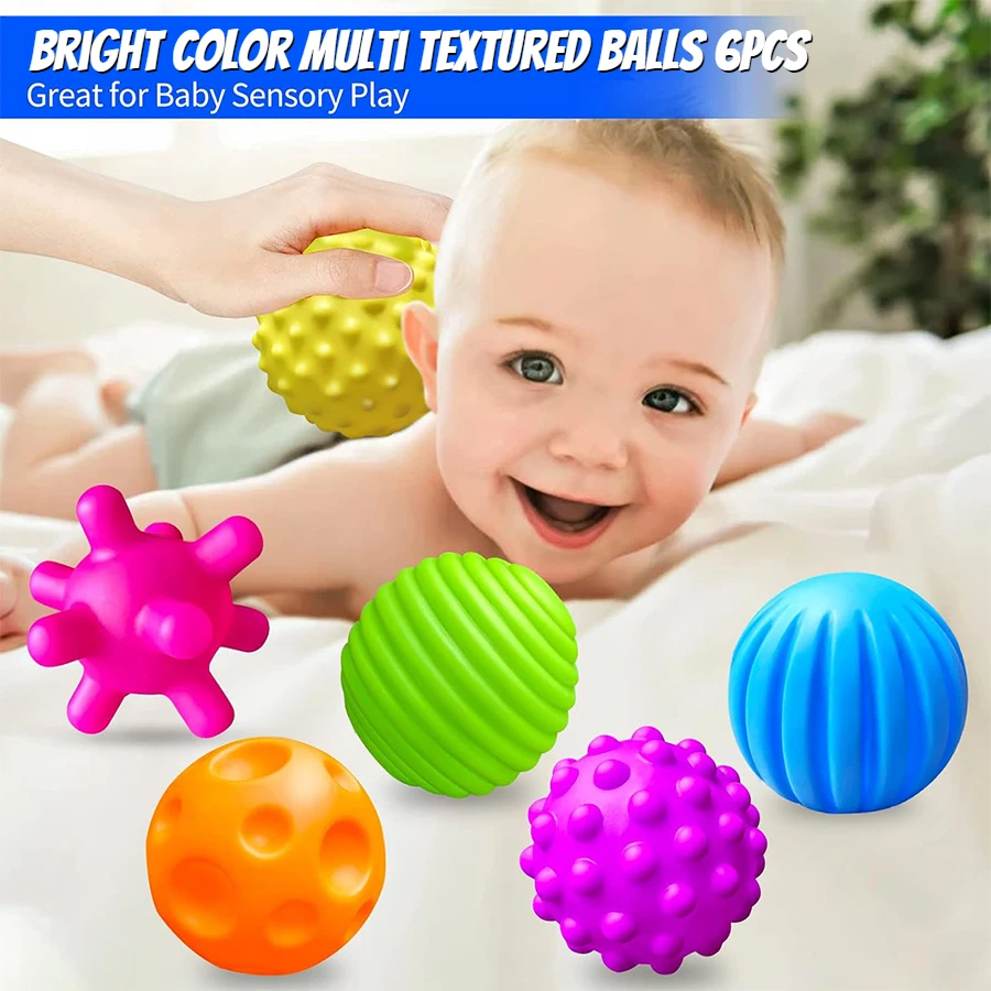 Ikfor-Jeu-mentaires-oriel-textur-pour-b-b-multi-balles-souples-jouets-de-douche-Montessori-activit.webp Jeu mentaires oriel texturé pour bébé, multi-balles souples, jouets de douche Montessori, activité pour tout-petits de 1 à 3 ans, 6 pièces, – Image 1