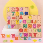Jouets Montessori en bois 6 en 1, jouets éducatifs pour les tout-petits all in one – Image 2