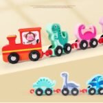 Jeu de sol pour enfants, blocs de construction, modèle de dinosaure, 11 pièces – Image 3