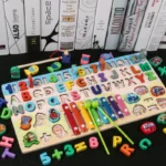 Jouets Éducatifs Montessori En Bois avec xylophone Pour Enfants De 3 Ans + – Image 2