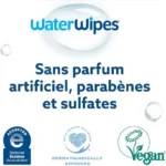 Lingettes Bébé WaterWipes Value Pack 4x60 – Image 2