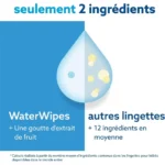 Lingettes Bébé WaterWipes Value Pack 4x60 – Image 3