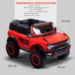 Voiture électrique à quatre roues pour enfants, jouet d'extérieur, – Image 5