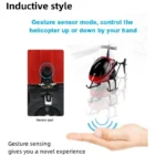 Mini Hélicoptère à Induction, Peut Voler et Fouetter Automatiquement pour Empêcher les Chutes, Mini Drone RC – Image 4
