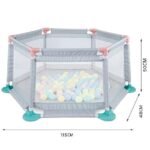 Parc de jeu et de sécurité pour bébé à la maison – Image 4