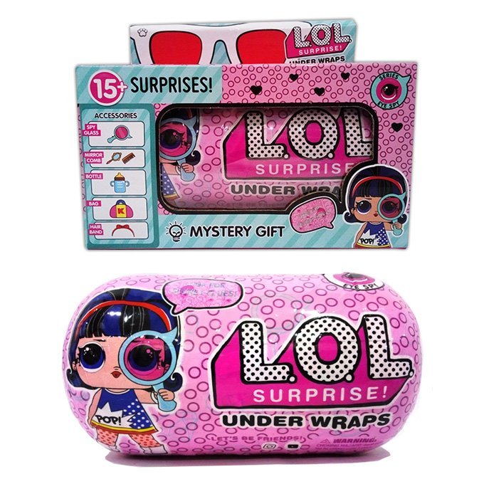 PX-10587-1.jpg LOL Surprise! Under Wraps Poupée Surprise à Déballer avec Accessoires | Jouet Fille – Image 1