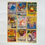 55 cartes Pokémon 3D Shining Rainbow Cards, English Vmax Gx, Charizard Pikachu – Image 3