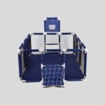 Bébé PlayPen Aire de jeux intérieure avec clôture de sécurité pour bébé + 50 Balles + Tapis d'eau gratuit – Image 8