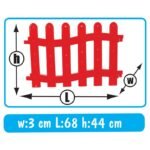 Parc de jeux et clôture PILSAN Pour vos enfants, crèches (l*h*L) 169 x 48,5 x 173 cm (livraison gratuite) – Image 4