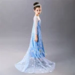 Robe de noël Elsa pour filles – Image 4