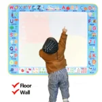 Polymères magiques à dessin à l'eau avec stylos magiques réutilisables, DrelyMontessori, tableau de peinture, jouets pour enfants, 100x80cm – Image 4