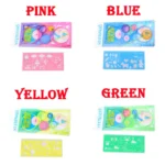 Ensemble de pochoirs de dessin spirographe géométrique pour enfants, modèle de peinture, artisanat d'art, jouet créatif, variété de fleurs, règle - AliExpress 26 – Image 5